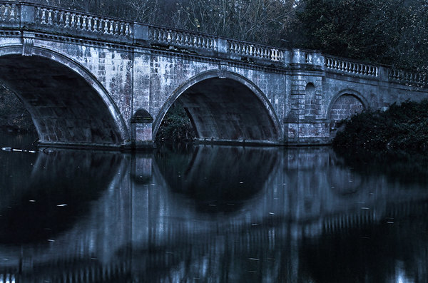Ghostly Bridge at Clumber