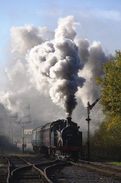 Jinty leaving Ramsbottom