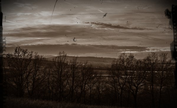 Landscape at sunset