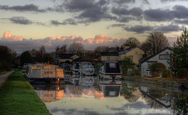 Reflections at Bilsborrow wharf
