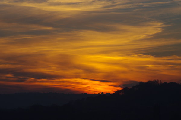 Sunset over Affetside