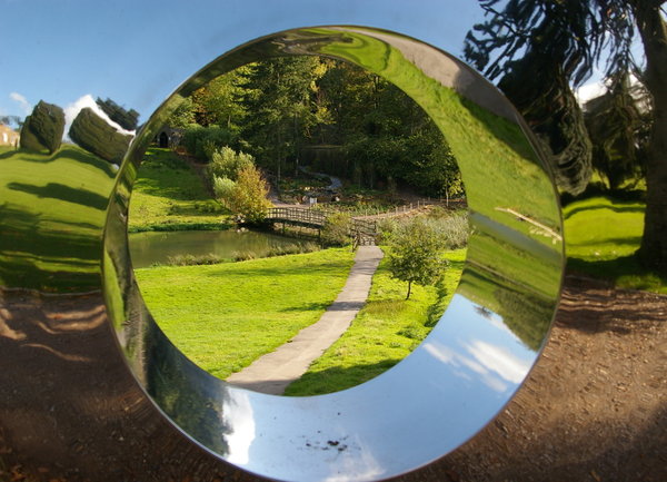 Through the looking glass.