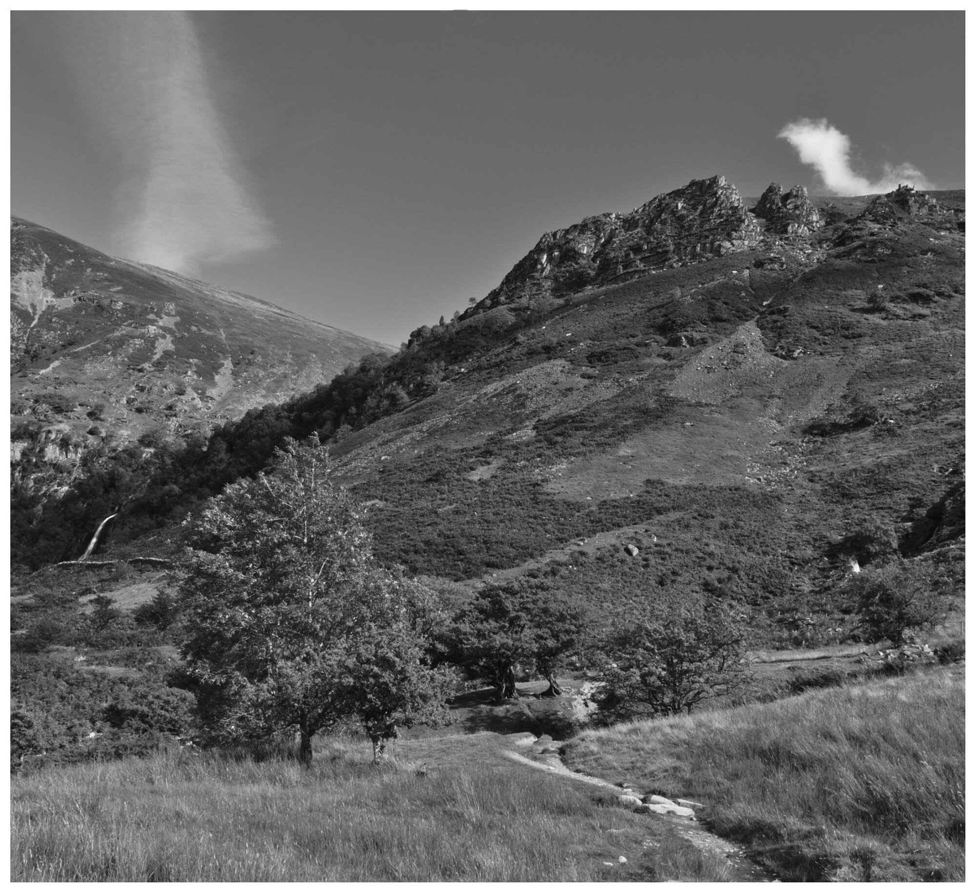 Near Aber Falls
