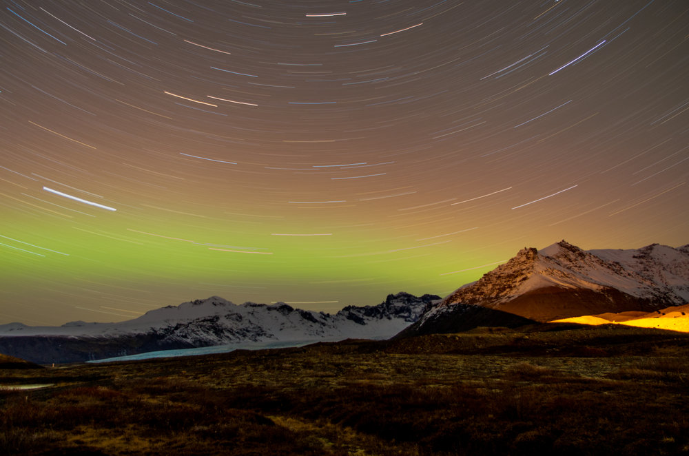 Northern Lights in Skaftafell 2