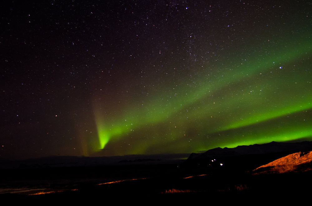 Northern Lights in Skaftafell