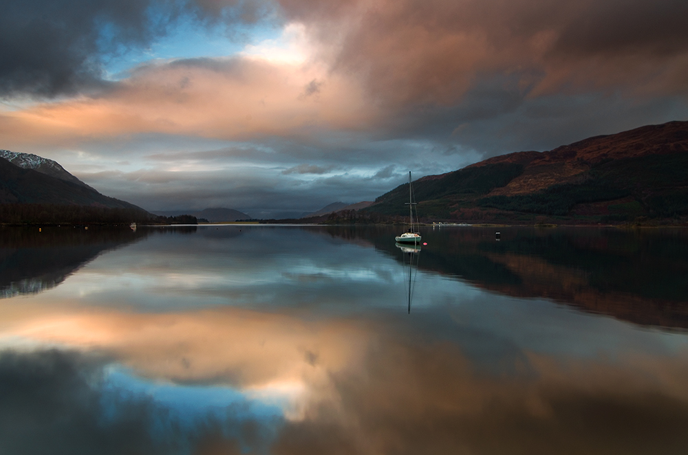 Reflections of Loch Leven