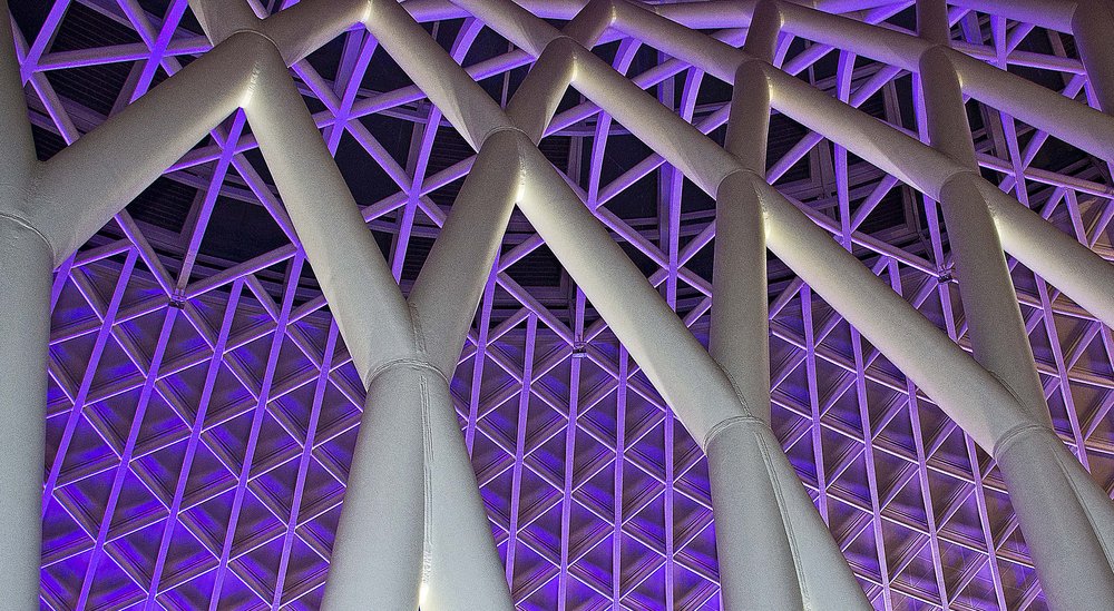 Roof at King's Cross Station