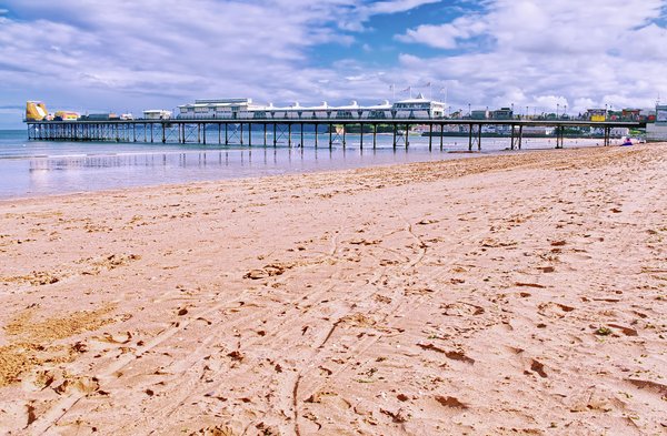 Paignton Beach & Pier, Devon