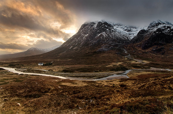 Rannoch Moor and a Little House