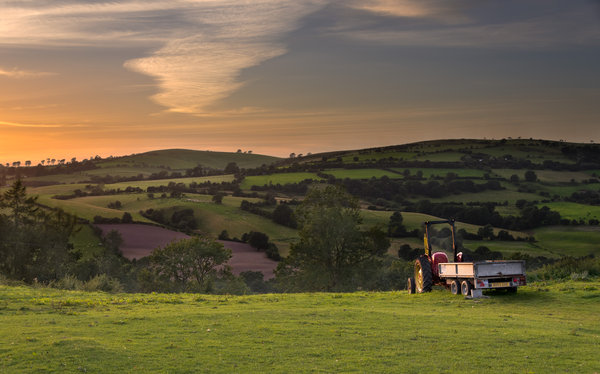 Shropshire sunset