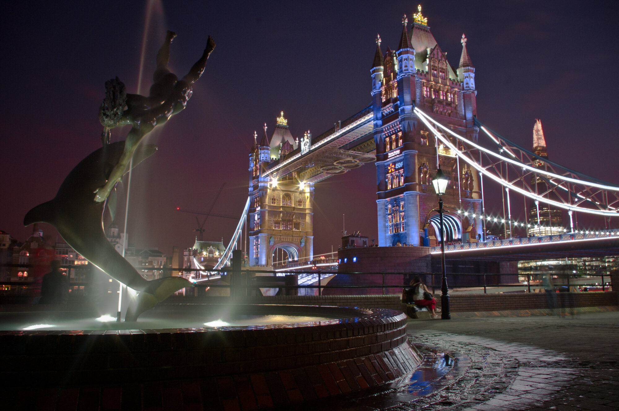 Tower Bridge Fountain