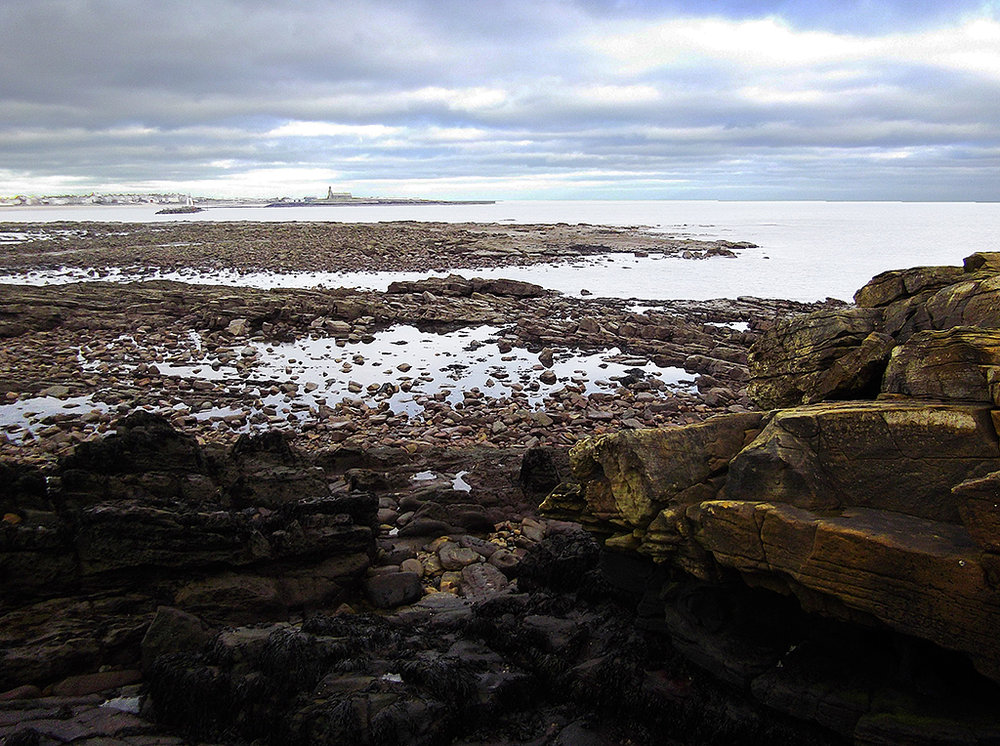 Low Tide Newbiggin Bay