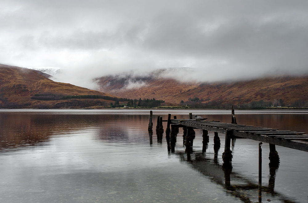 Raindrops on The Loch