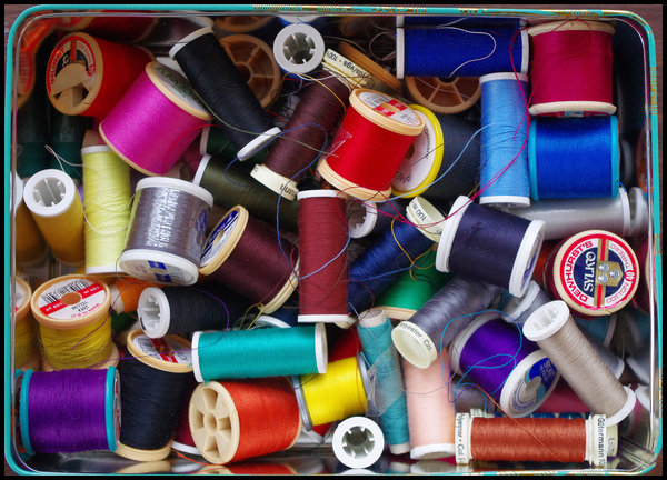 Mrs C's Cotton Reel Box