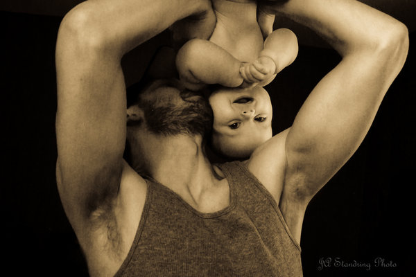 Upside-Down Kisses From Dad