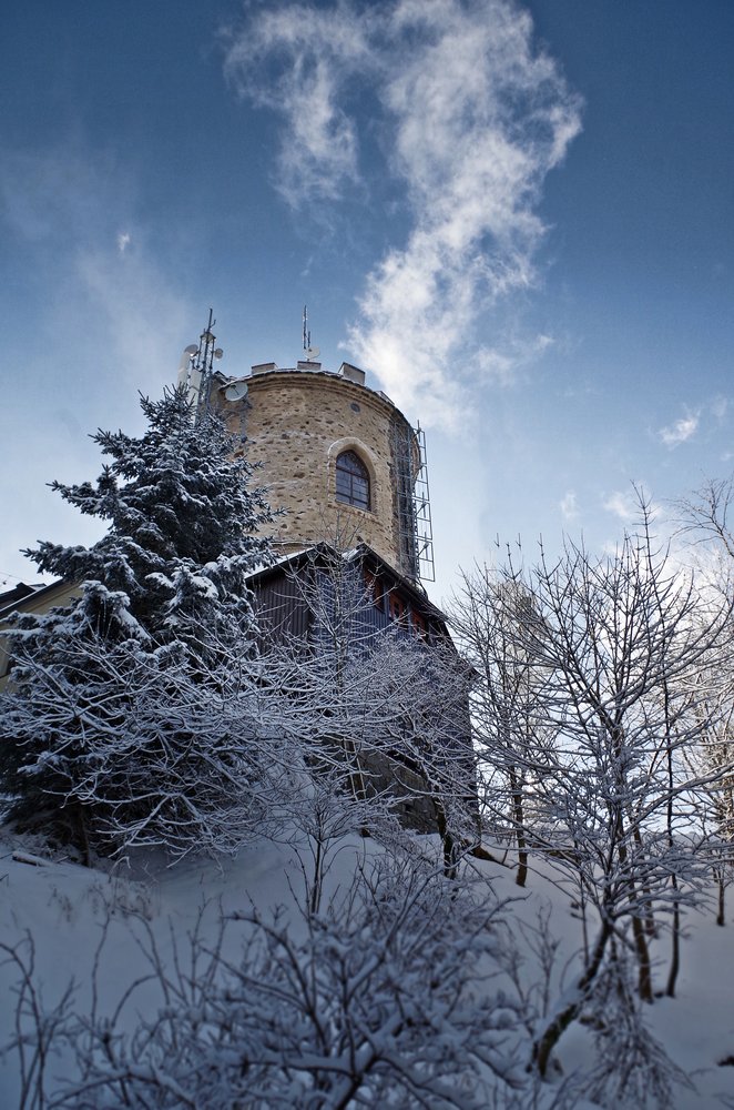 Klet Summit watchtower
