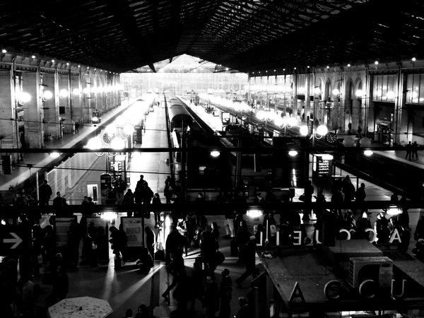 Gare du Nord, Paris - with Pentax Q