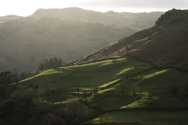 Hills above Grasmere