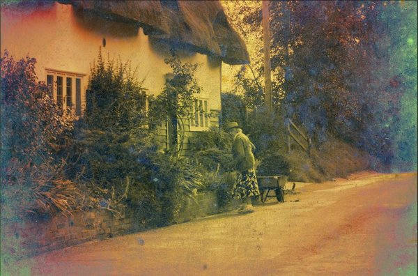 Old Lady gardener