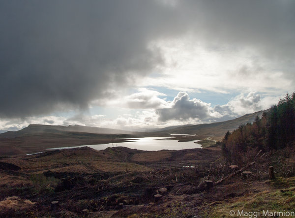 Road to Old man of Stor,  Isle of Skye