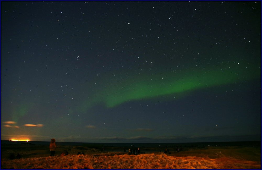 Northern Lights near Reykjavic