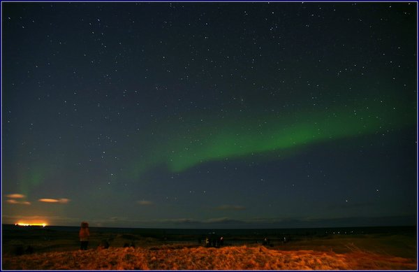 Northern Lights near Reykjavic