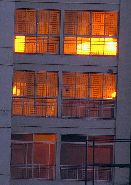 Sun sets in the East