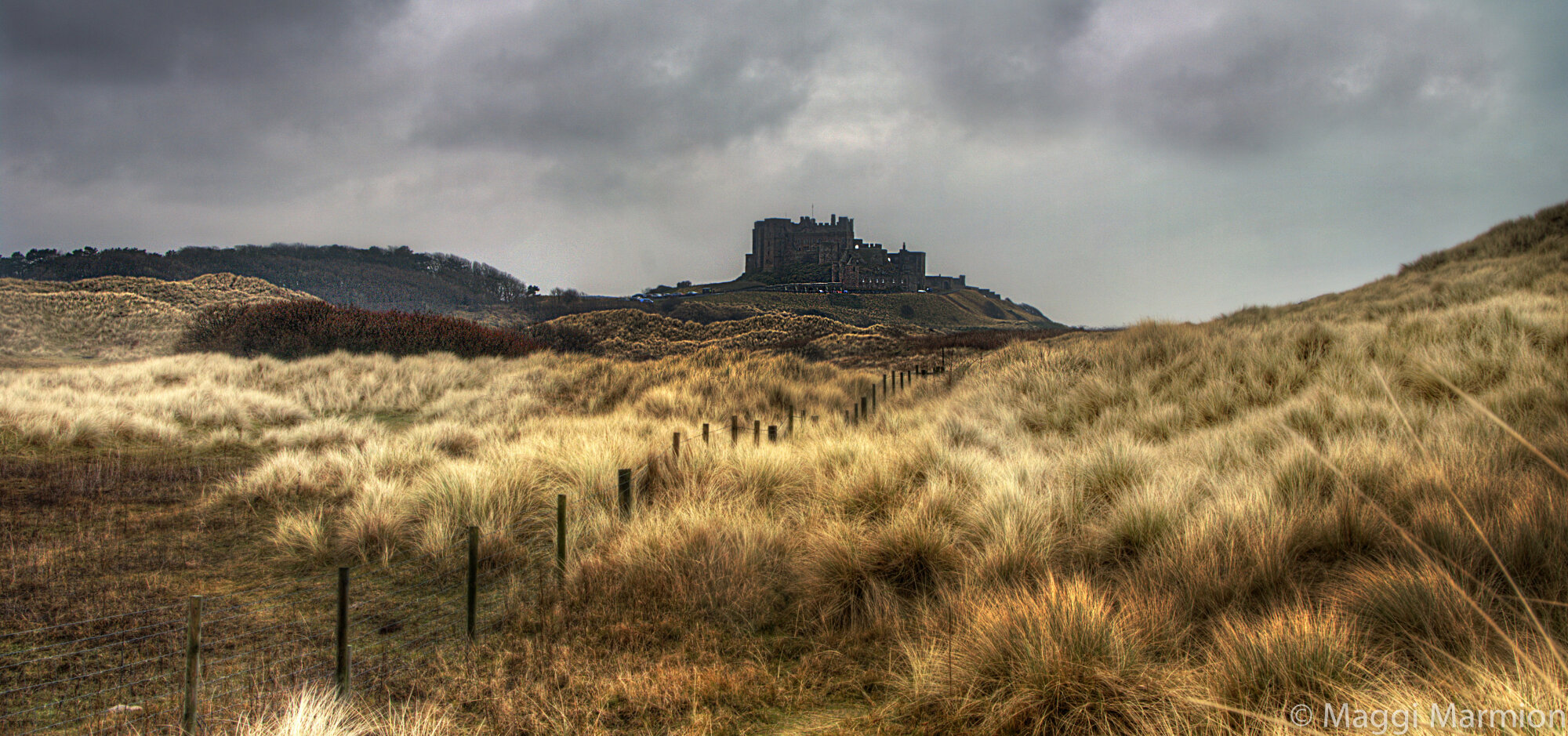 BAMBUGH CASTLE, NORTHUMBERLAND
