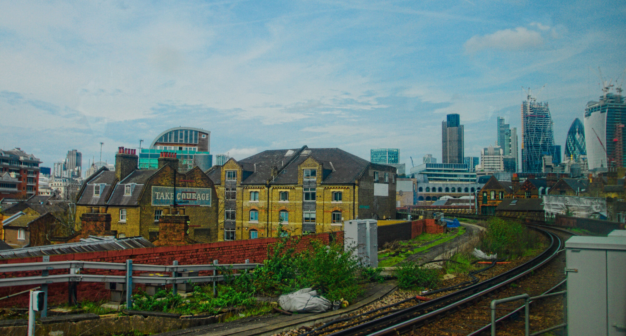 Heading into Waterloo East Station