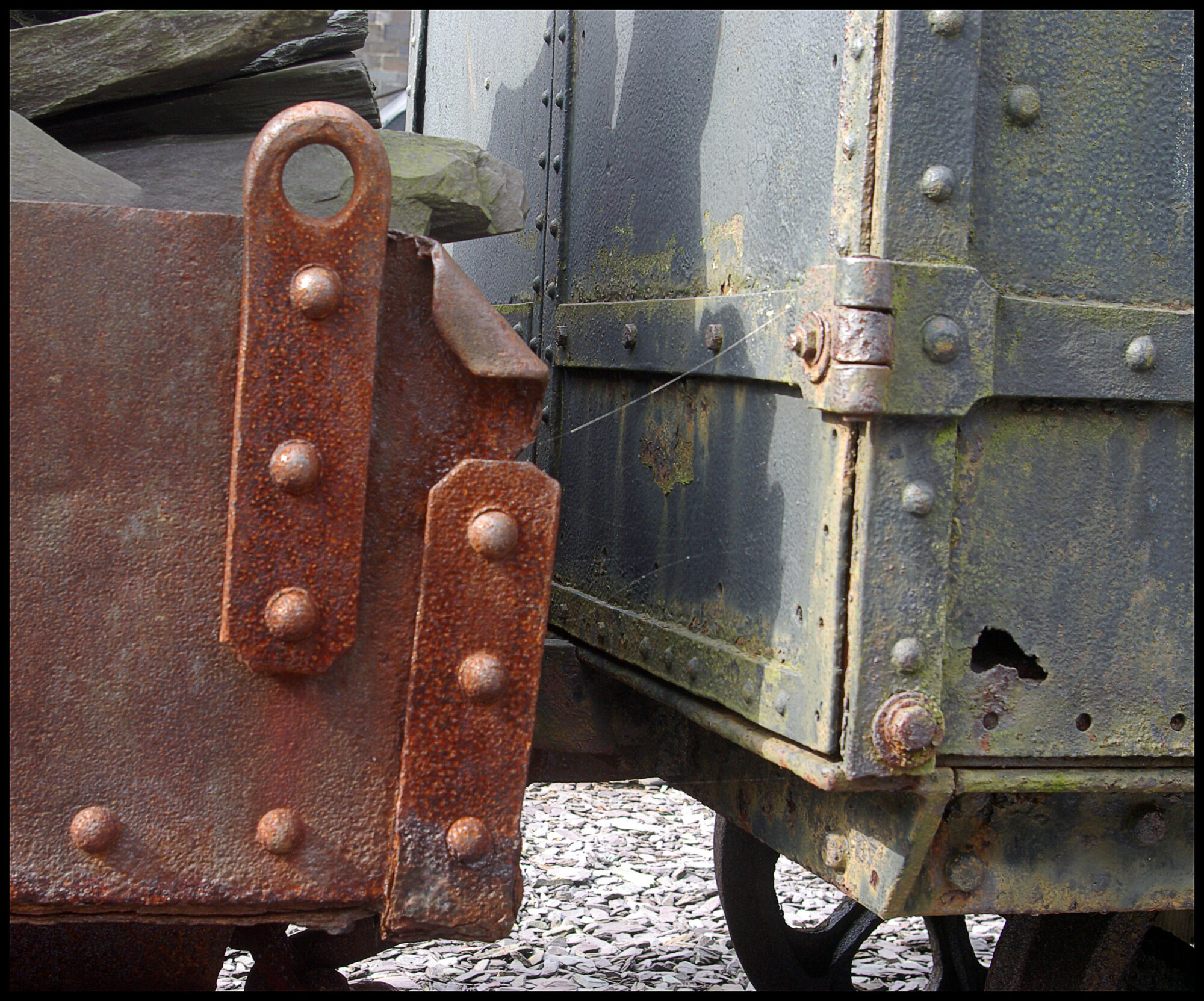 Two Slate Wagons
