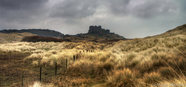 BAMBUGH CASTLE, NORTHUMBERLAND