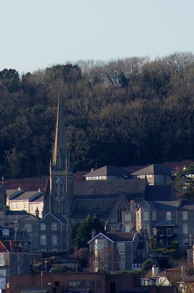 Close up of a church in Weston Super Mare