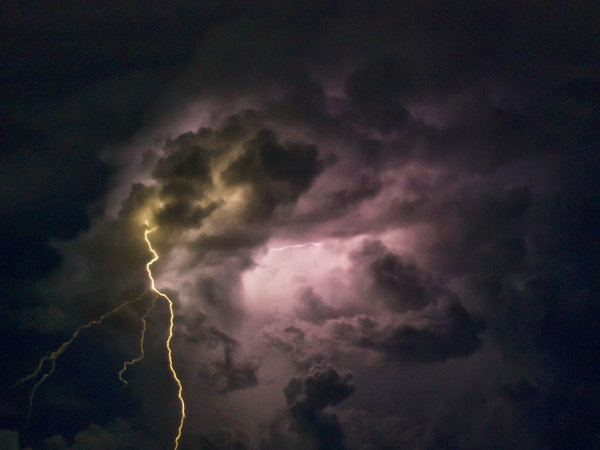 Monsoon storm
