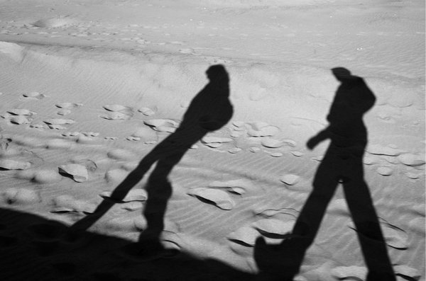 Walking on the moon