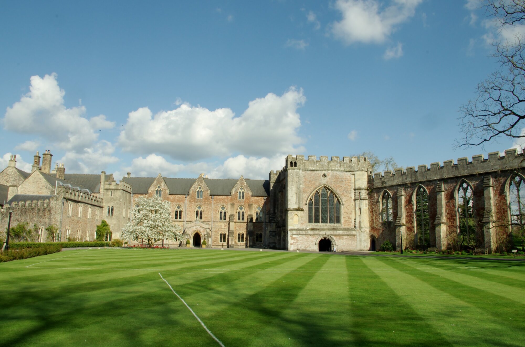 The Bishops Palace at Wells Cathedral