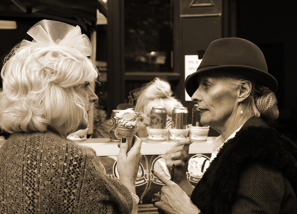 Ice cream, conversation