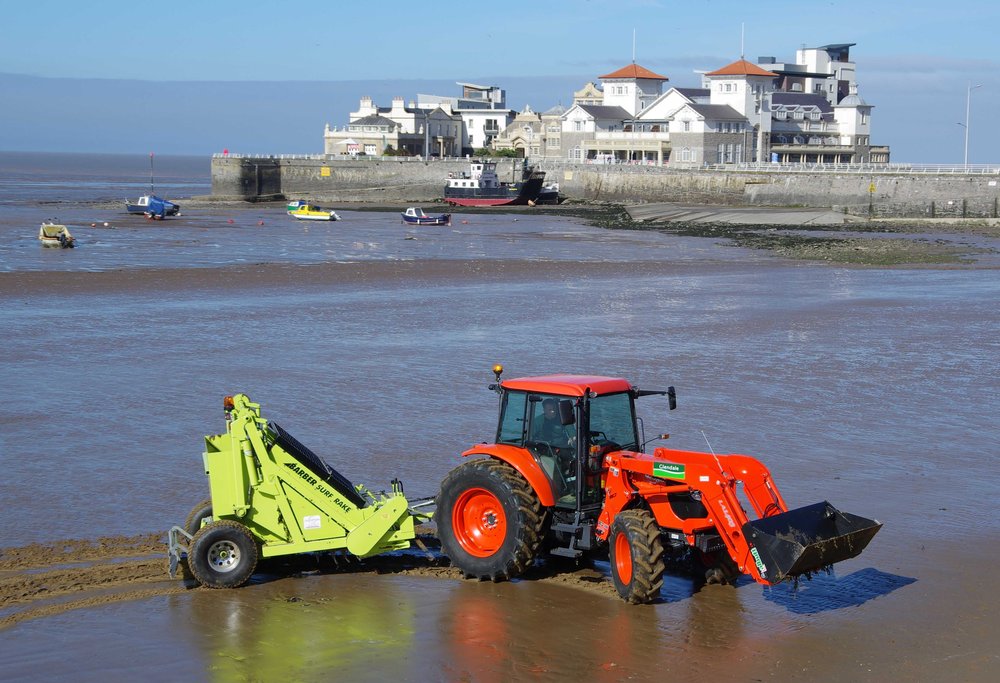 Beach clean up