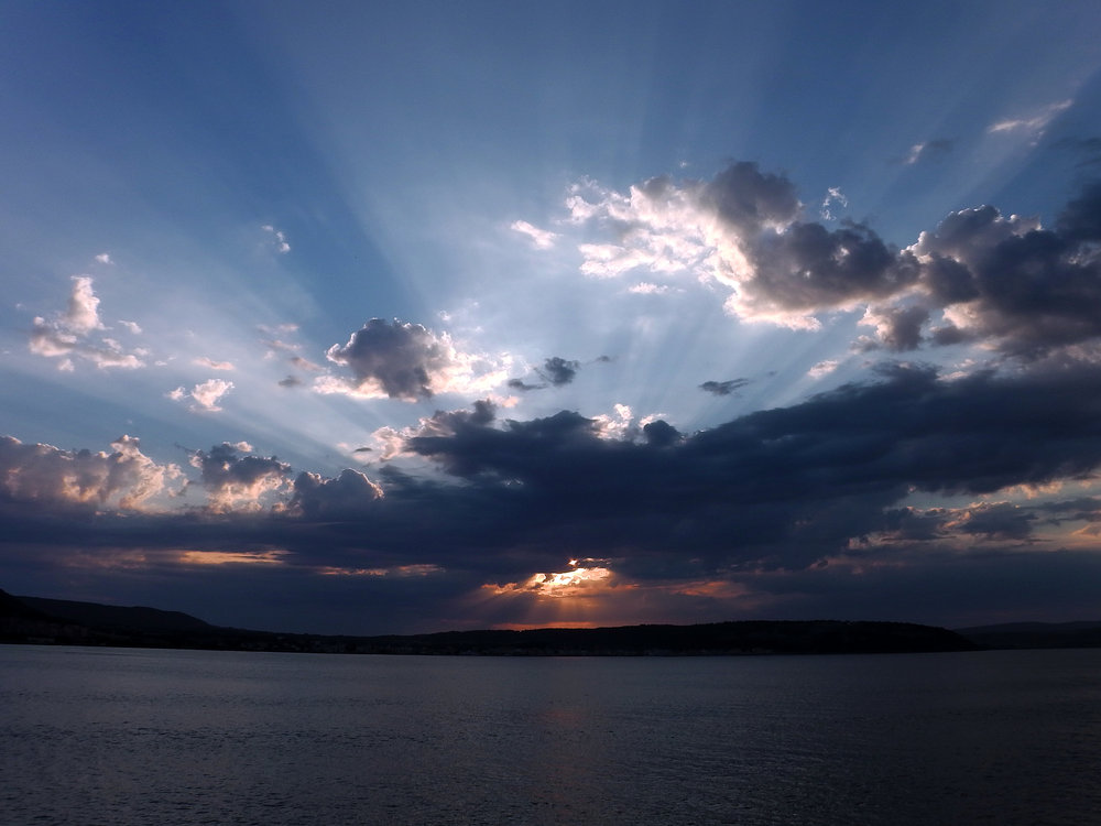 Sunset in the Dardanelles