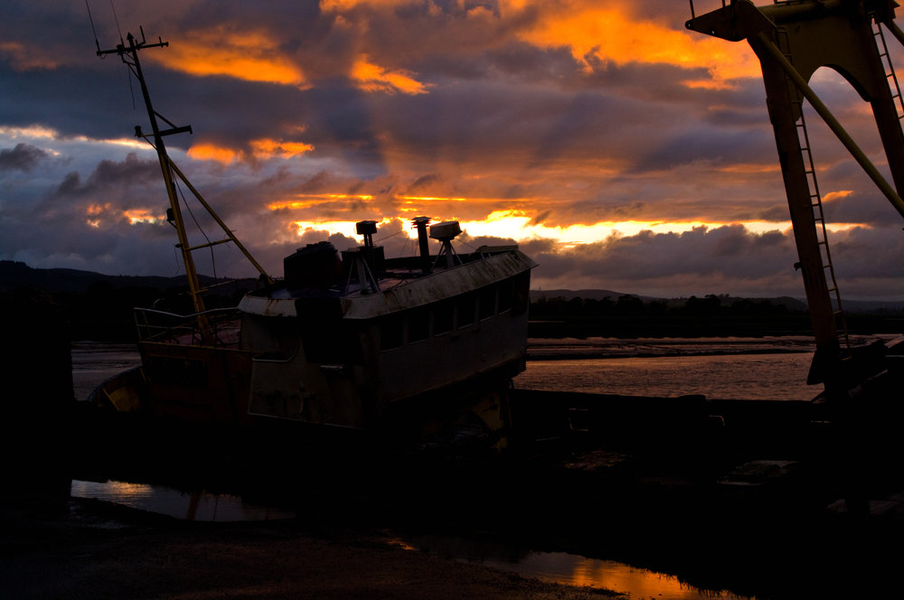 Trawler Sunset