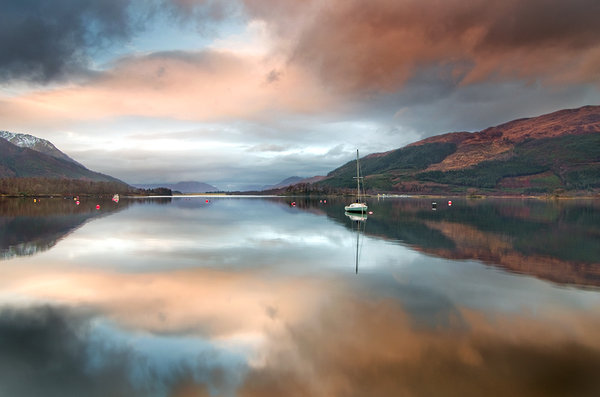 Sun Up at Loch Leven