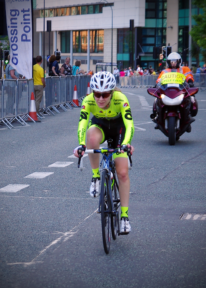 Caution Cyclist