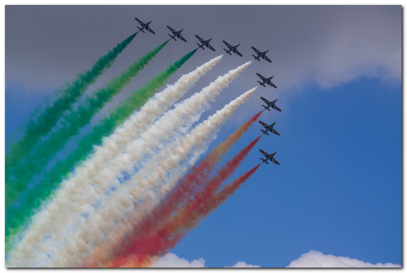 The Italian invasion...