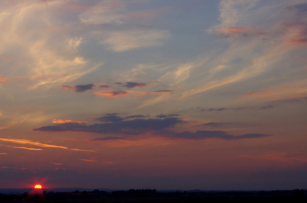 As one day ends