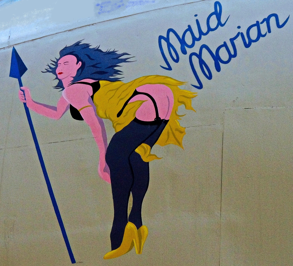 Handley Page Victor nose art