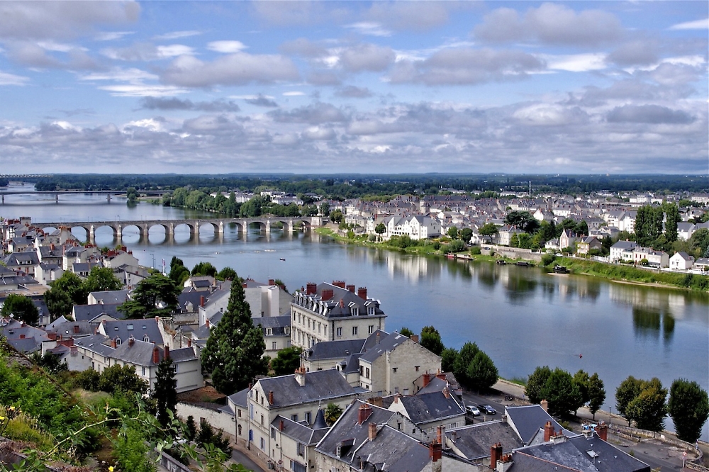 Saumur on the River Loire