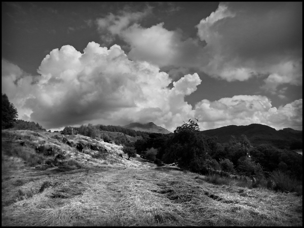 Gathering Storm Over Rhiw Goch