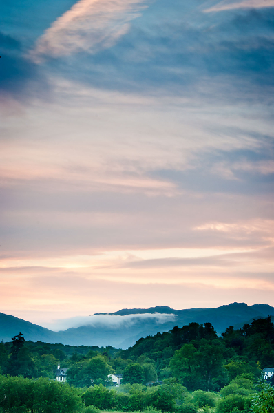 langdale evening view