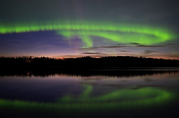 Northern light show