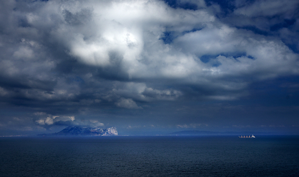 Sailing Into Gibralter