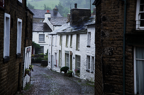Village street in Dent - Yorkshire